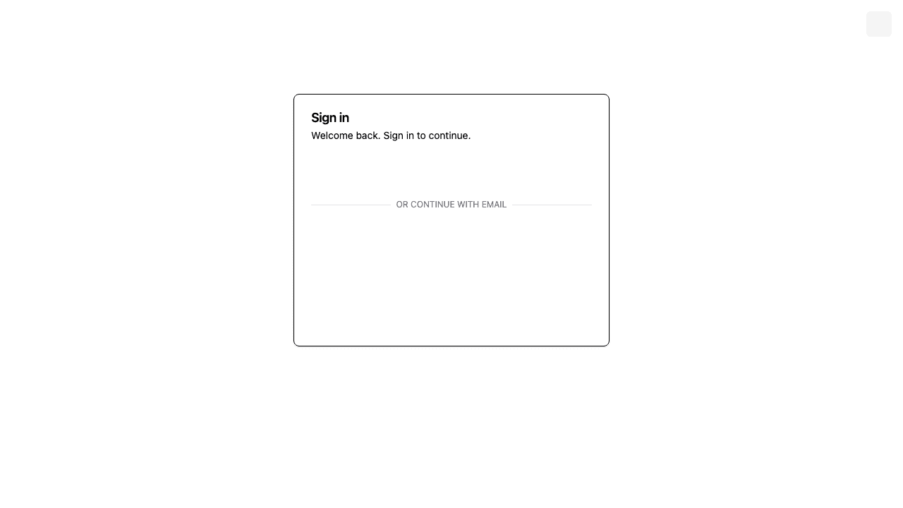 CRM Auth Login
