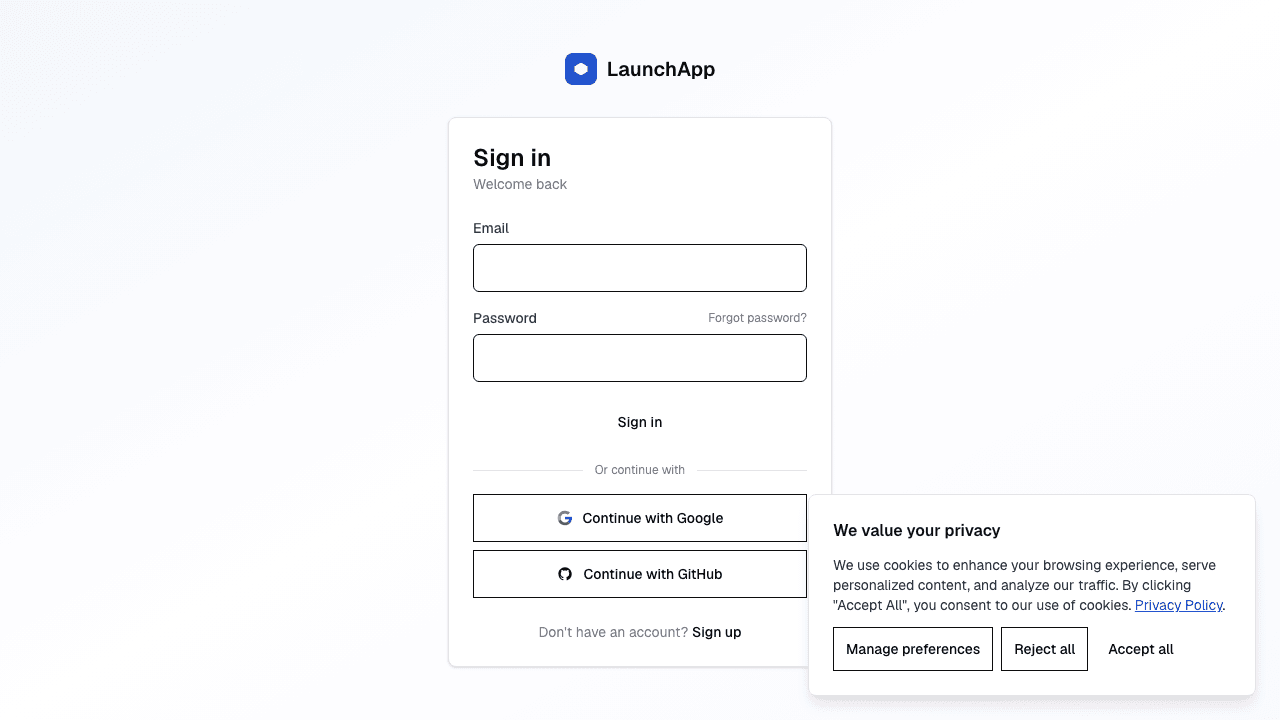 Next.js Auth Login