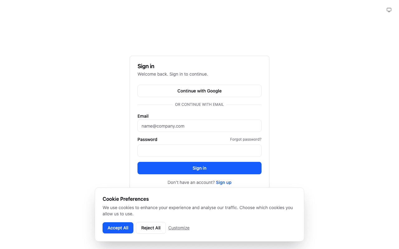 React Router Dashboard